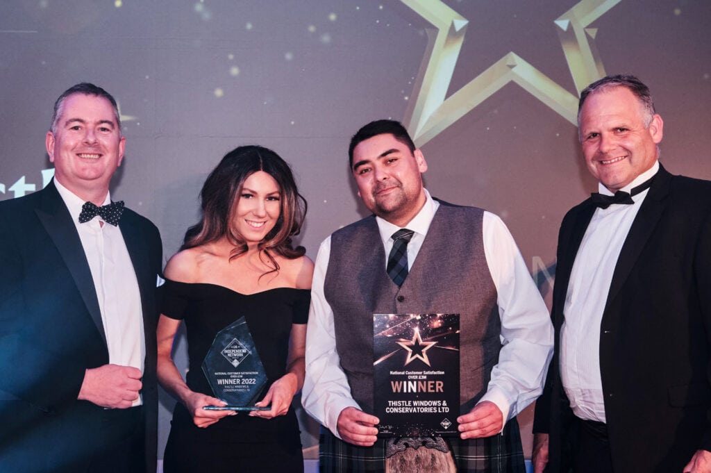 Customer Satisfaction Award Aberdeen Thistle 3 1