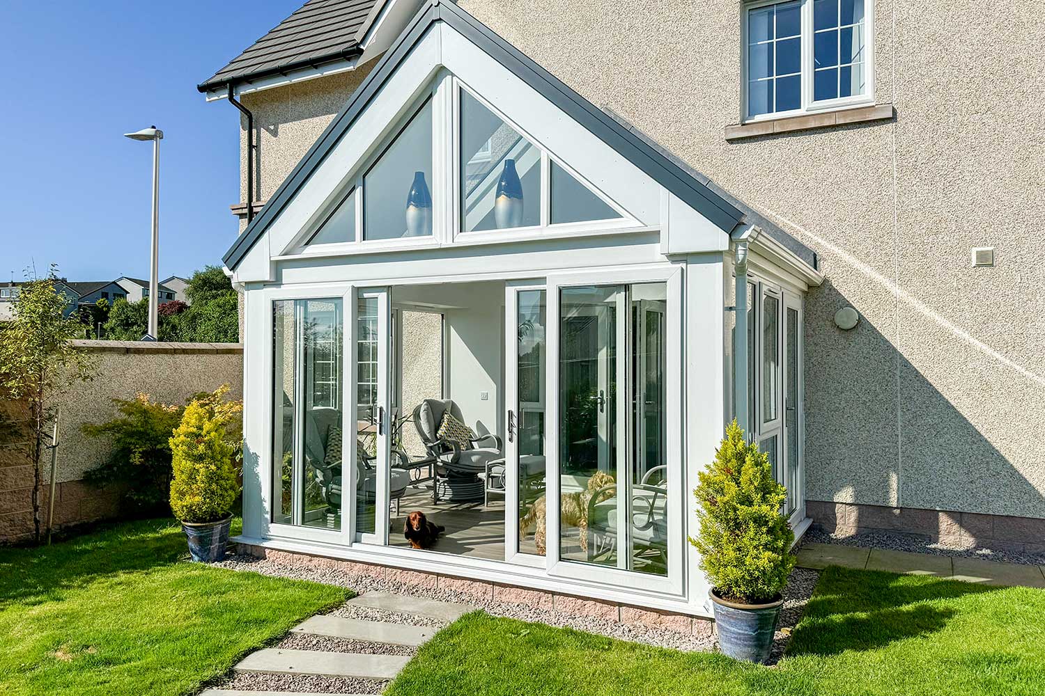 Photo of a completed Home Extension installation in Aberdeen.